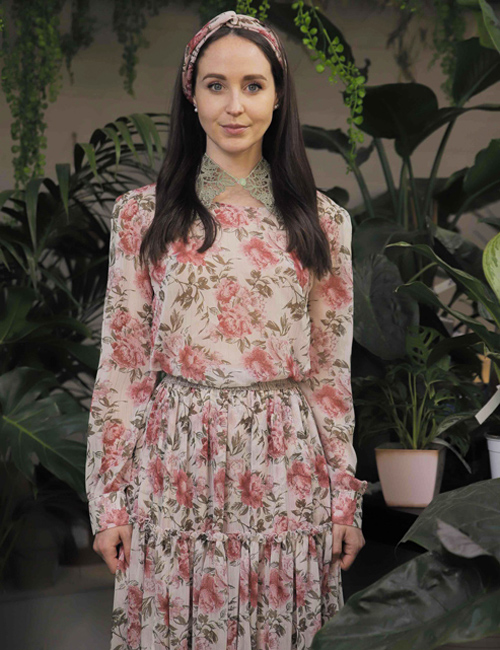 Blusa Cordiana – fantasia “Power Flower”